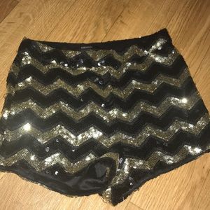 Forever 21 sequins shorts